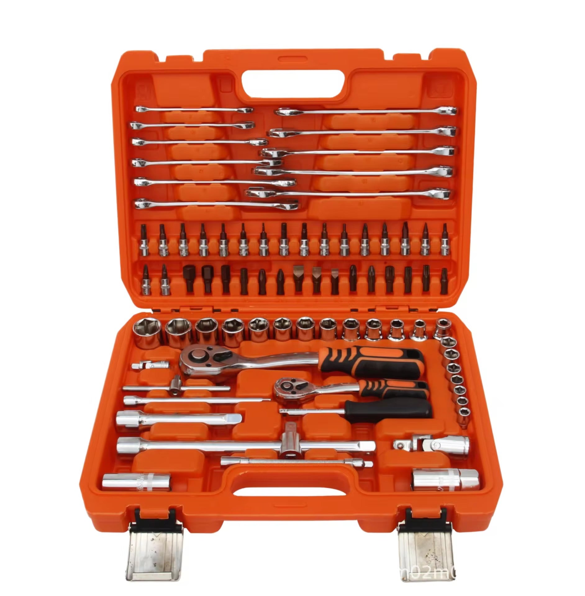 78-Piece CR-V Industrial Socket & Bit Tool Set