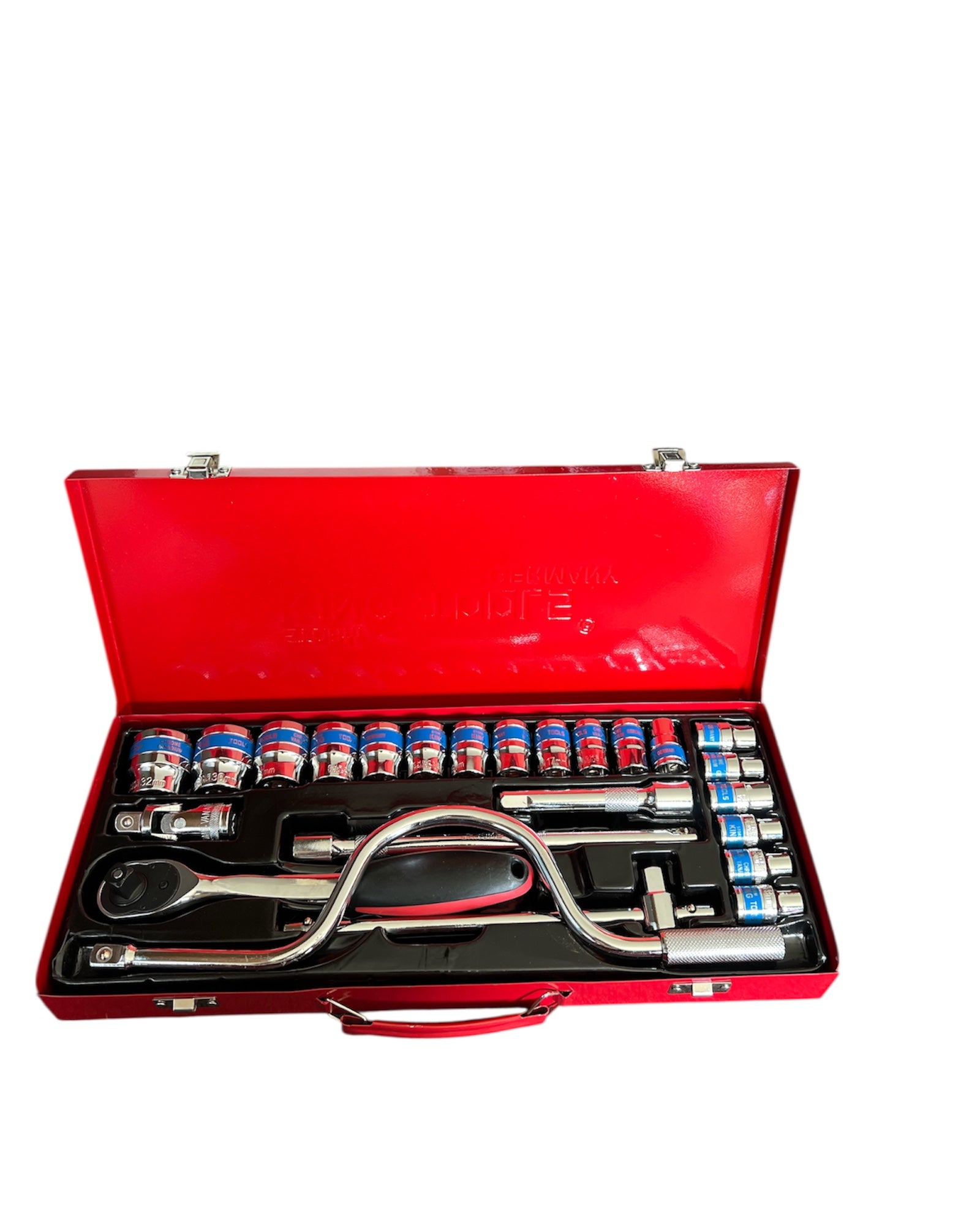 King Tools 24-Piece Chrome Vanadium Socket Set (CR-V)