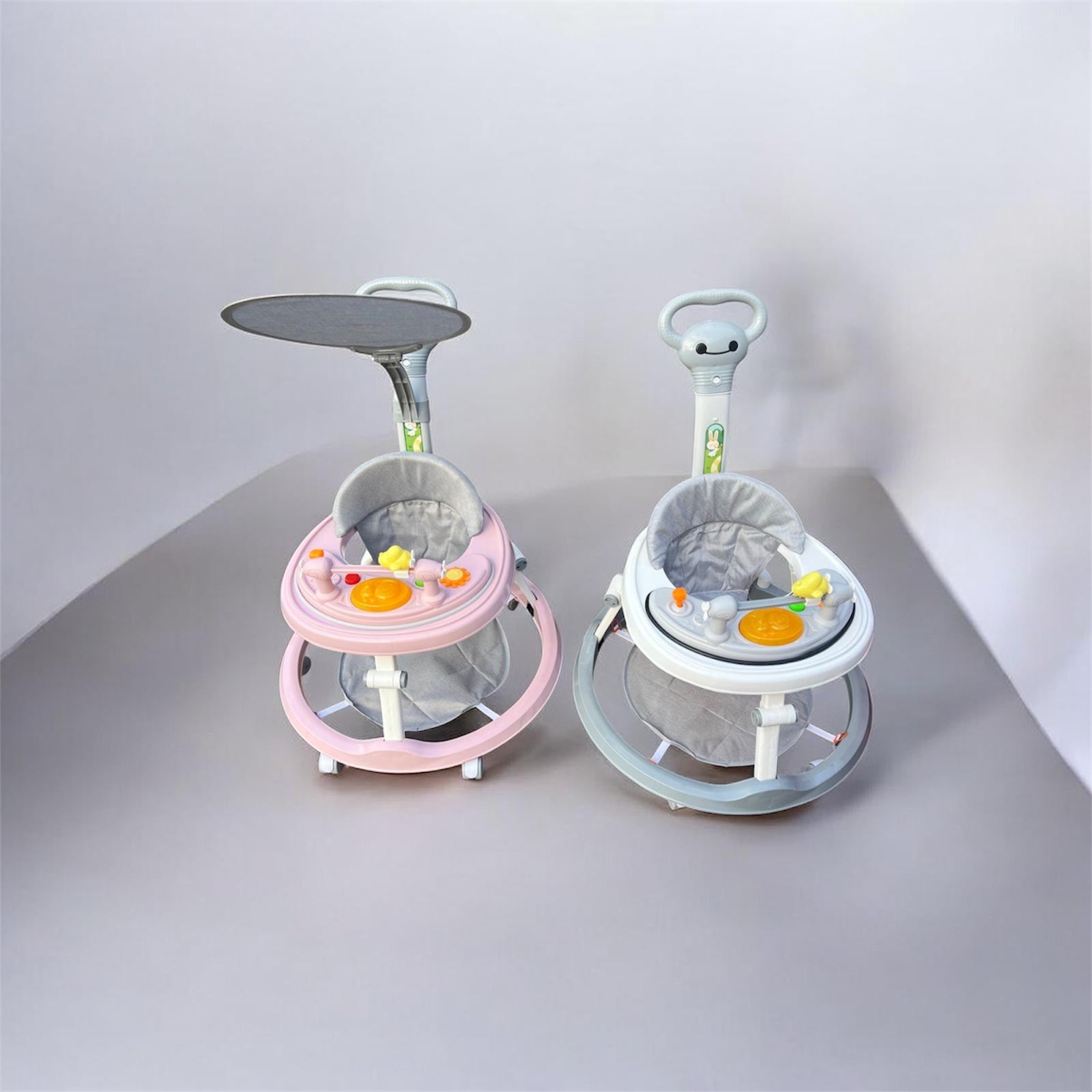 Baby Walker – Durable Plastic Frame, Lightweight Design for 0-3 Years