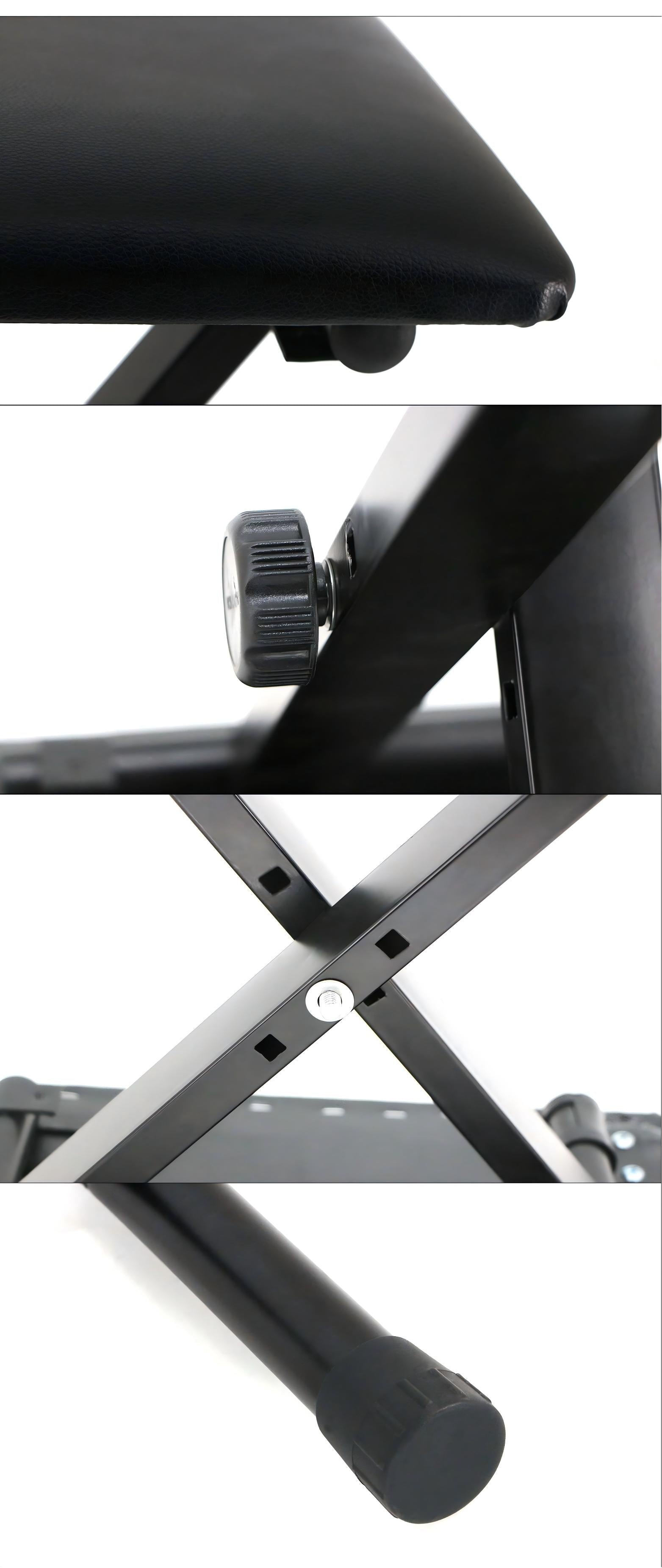 Adjustable Keyboard Bench – Comfortable Seat for Electric Keyboards & Pianos