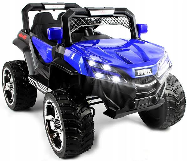 Wrangler Ride-On Jeep – 12V Battery-Powered Kids Car with Remote Control & LED Lights