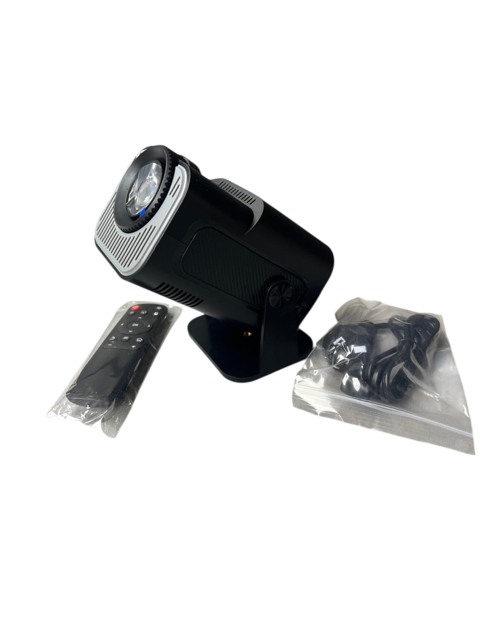 Portable Mini Smart Projector – Android 11, WiFi, 720P HD, 4K Support, Built-in Speakers