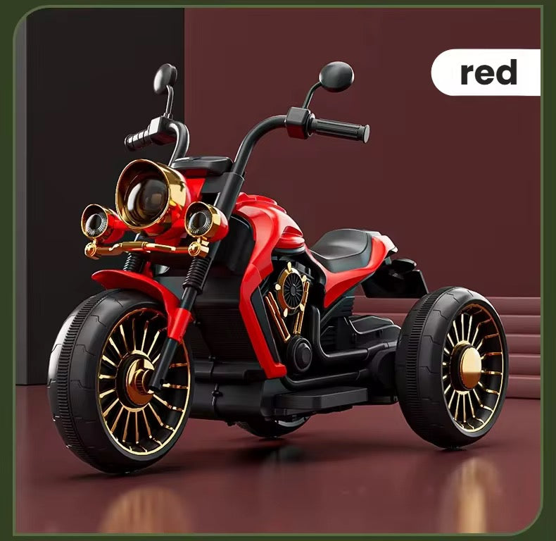 Ride on electric kids bike