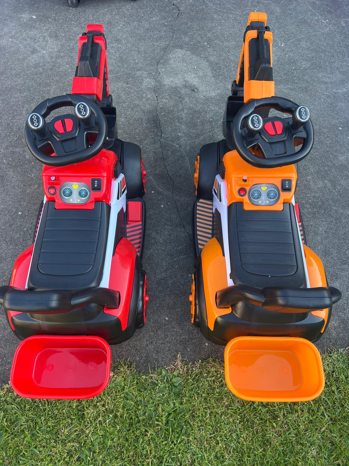Kids Electric Ride-On Excavator