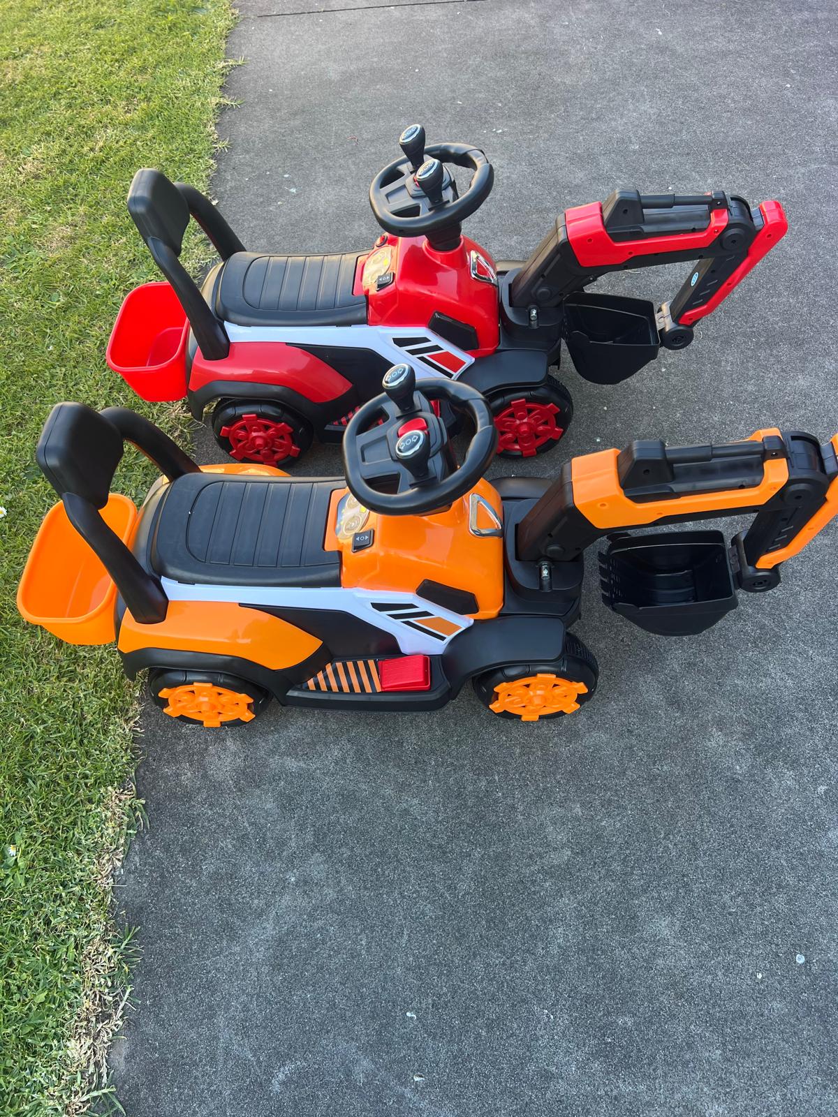 Kids Electric Ride-On Excavator