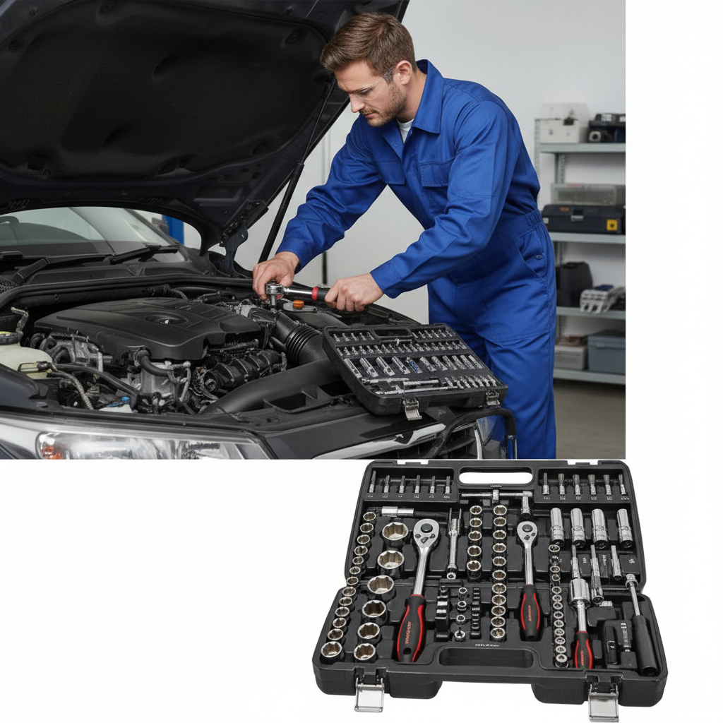 172-Piece Socket & Bit Set – 3 Drive Sizes, CR-V