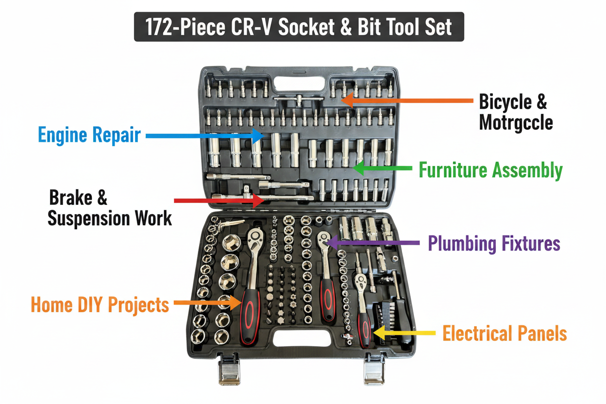 Tool Set - Use Cases Infographic