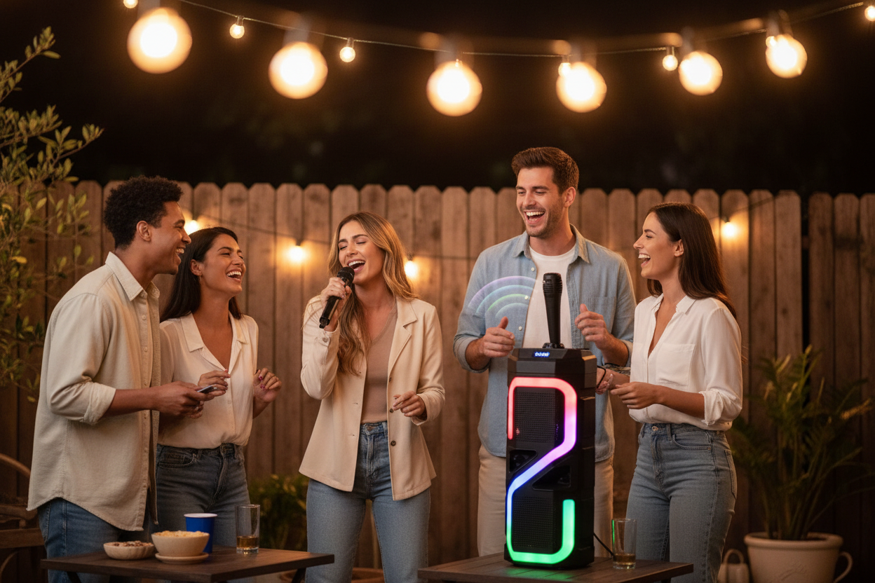 Portable Speaker - Karaoke Party Lifestyle