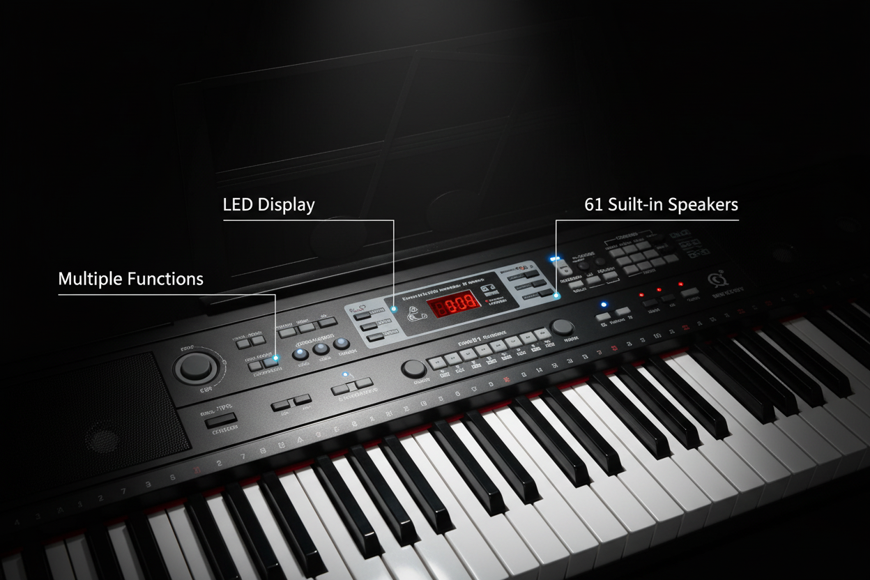 Keyboard - Control Panel Close-up