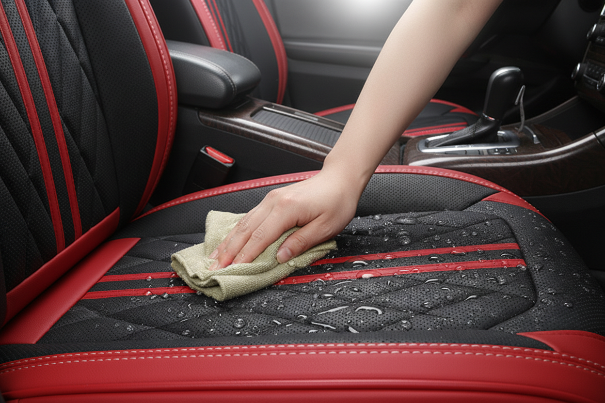 Luxury Car Seat Cover - Easy Clean Waterproof